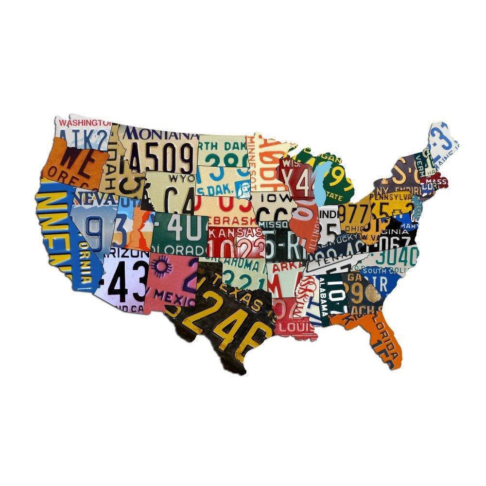 NORTH CAROLINA License Plate Plasma Cut Map Sign, FIRST IN FLIGHT