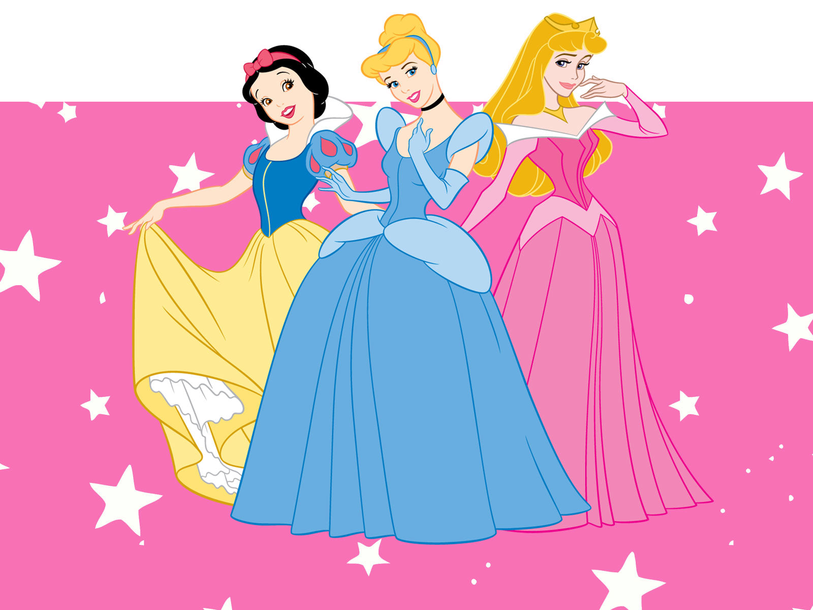 10 Disney Princess Clip Art, Snow White\Cinderella\Belle\Sleeping  Beauty\Ariel\Jasmine\Fronzen Elsa, 00169