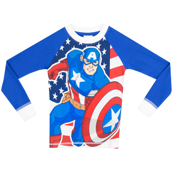 Shop Captain America Pajamas | Kids | Character.com Official merch