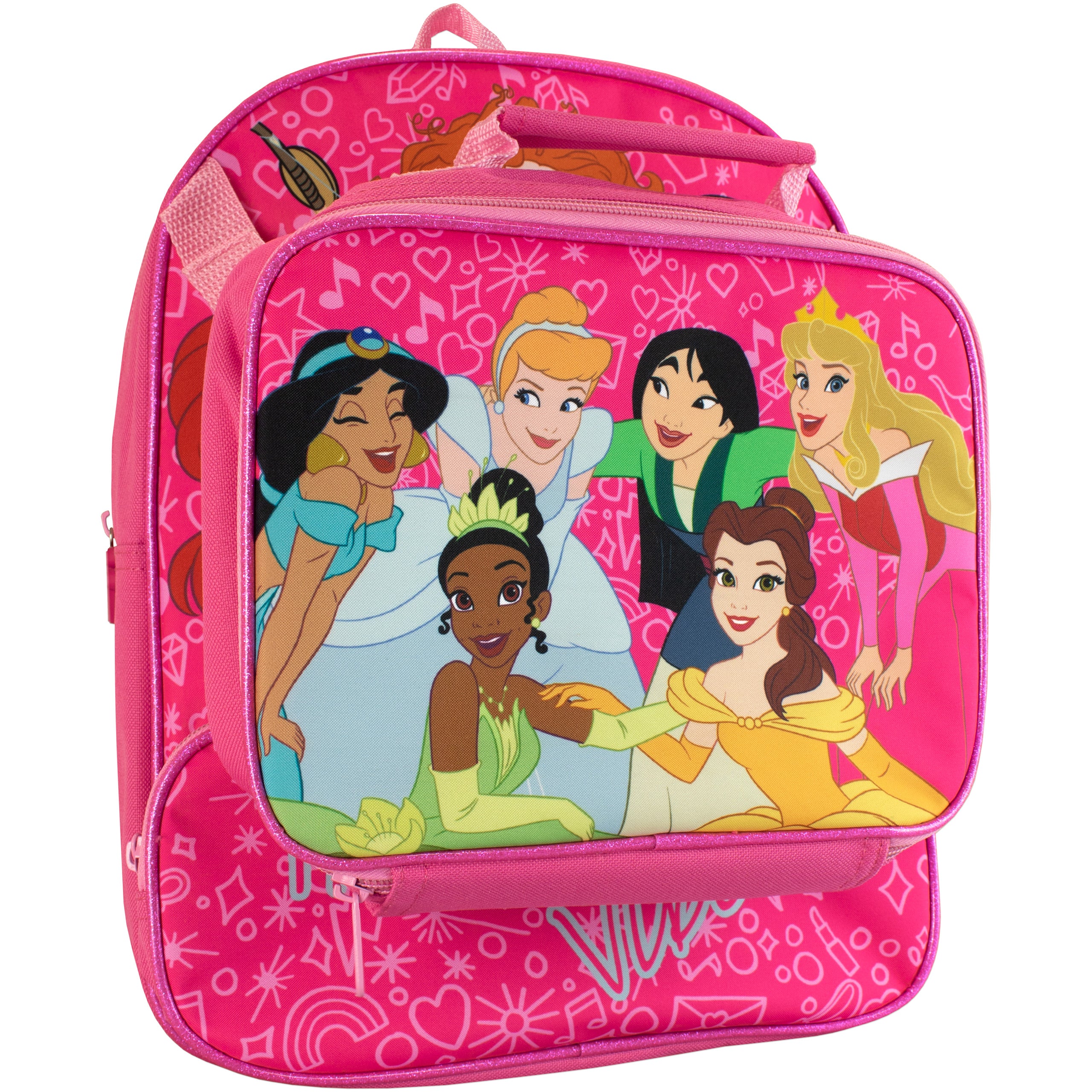 Disney Aurora Princess Kawaii Boys Girls Kids School Book Bags