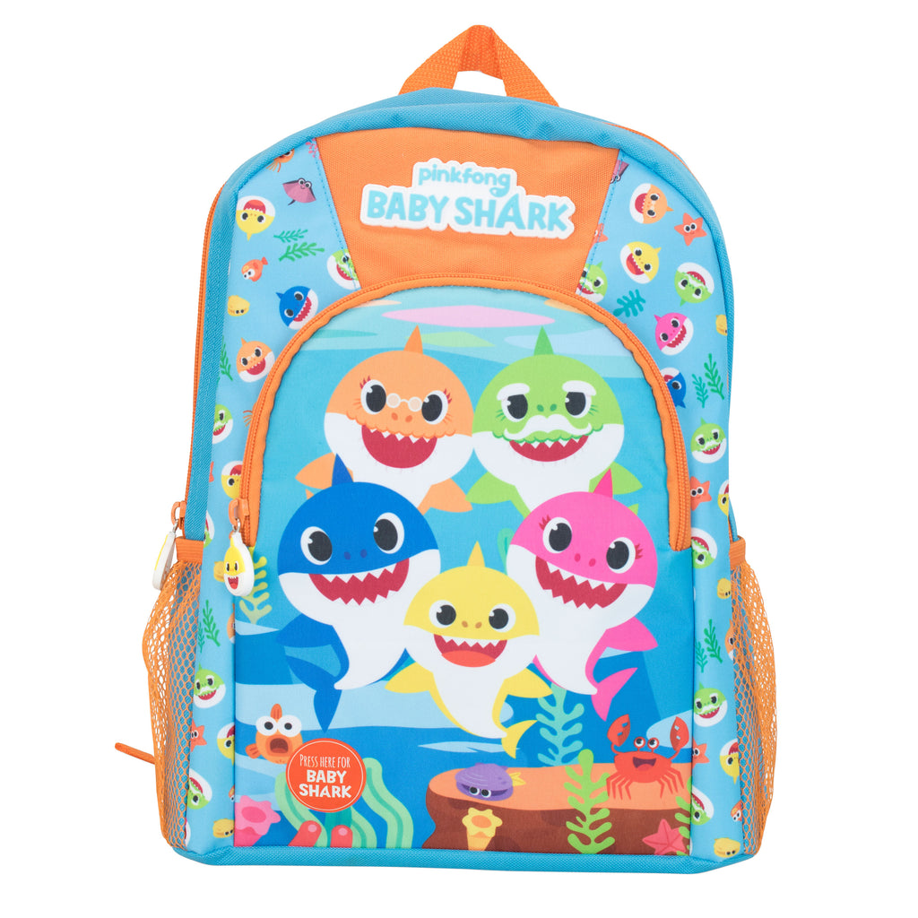 Buy Baby Shark Backpack - With Music | Kids | Character.com Official Merch