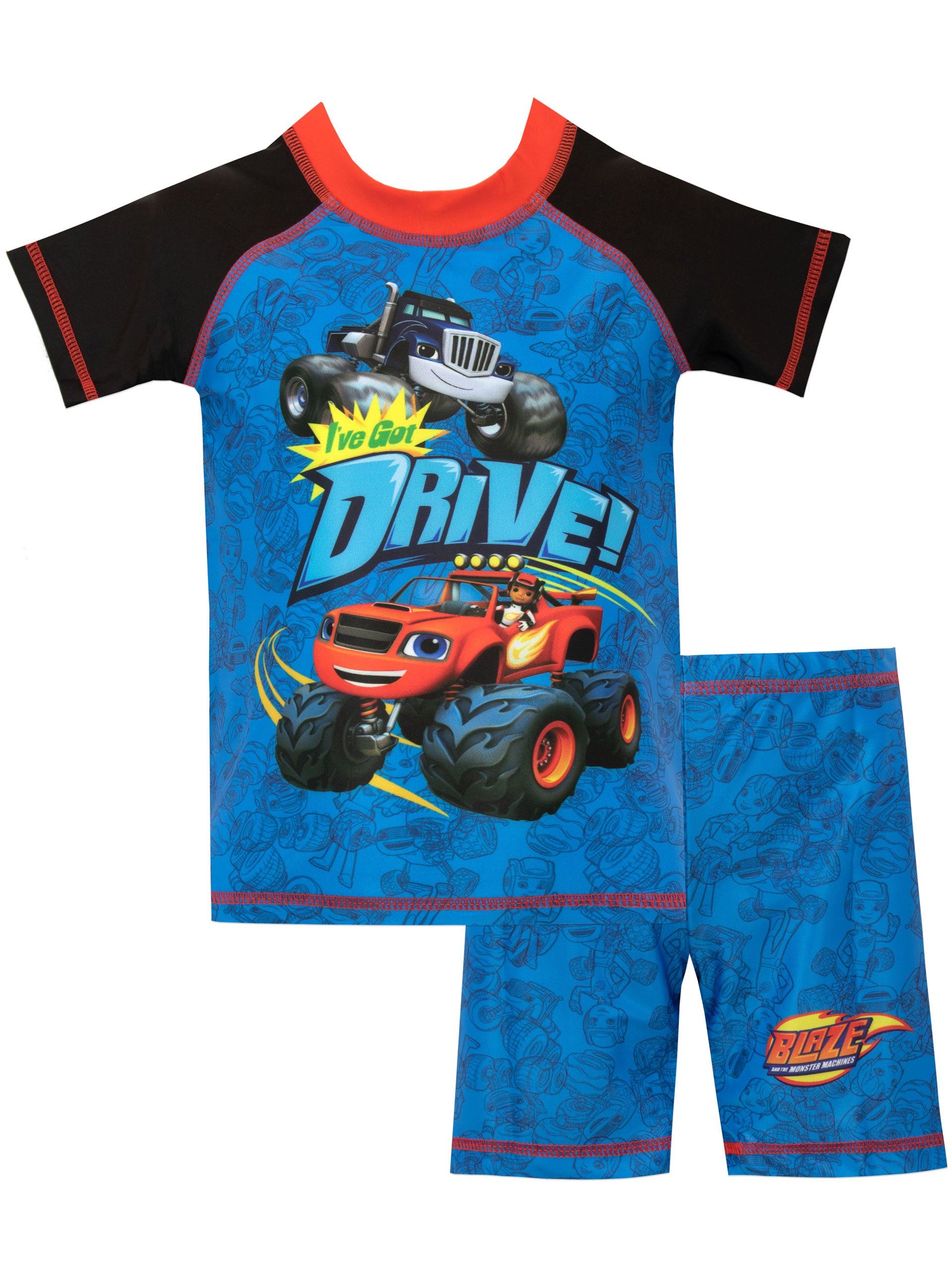 Buy Boys Blaze and the Monster Machines Swim Set | Kids | Character.co ...