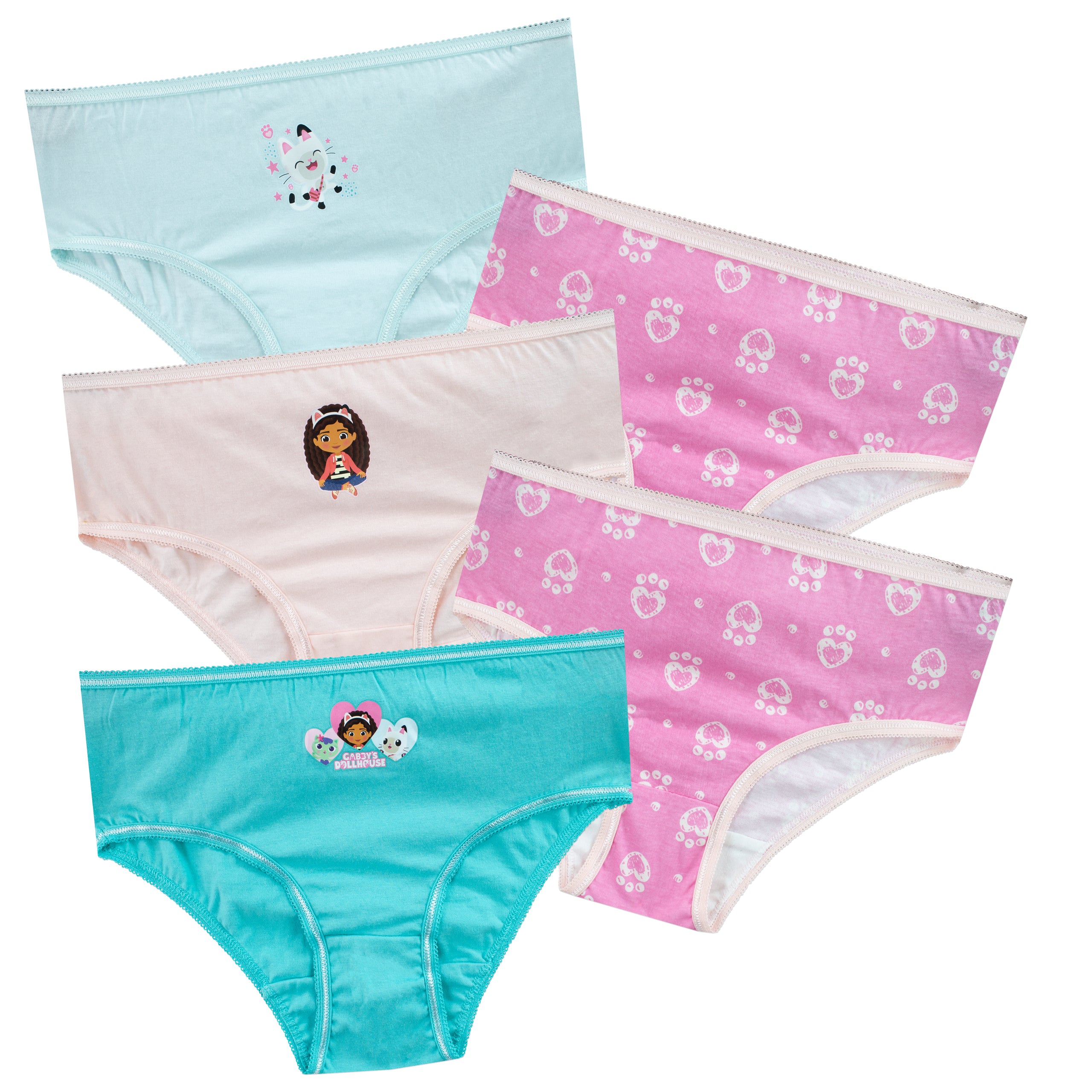 Toddler Girls' Gabby's Dollhouse Briefs - 2T-3T