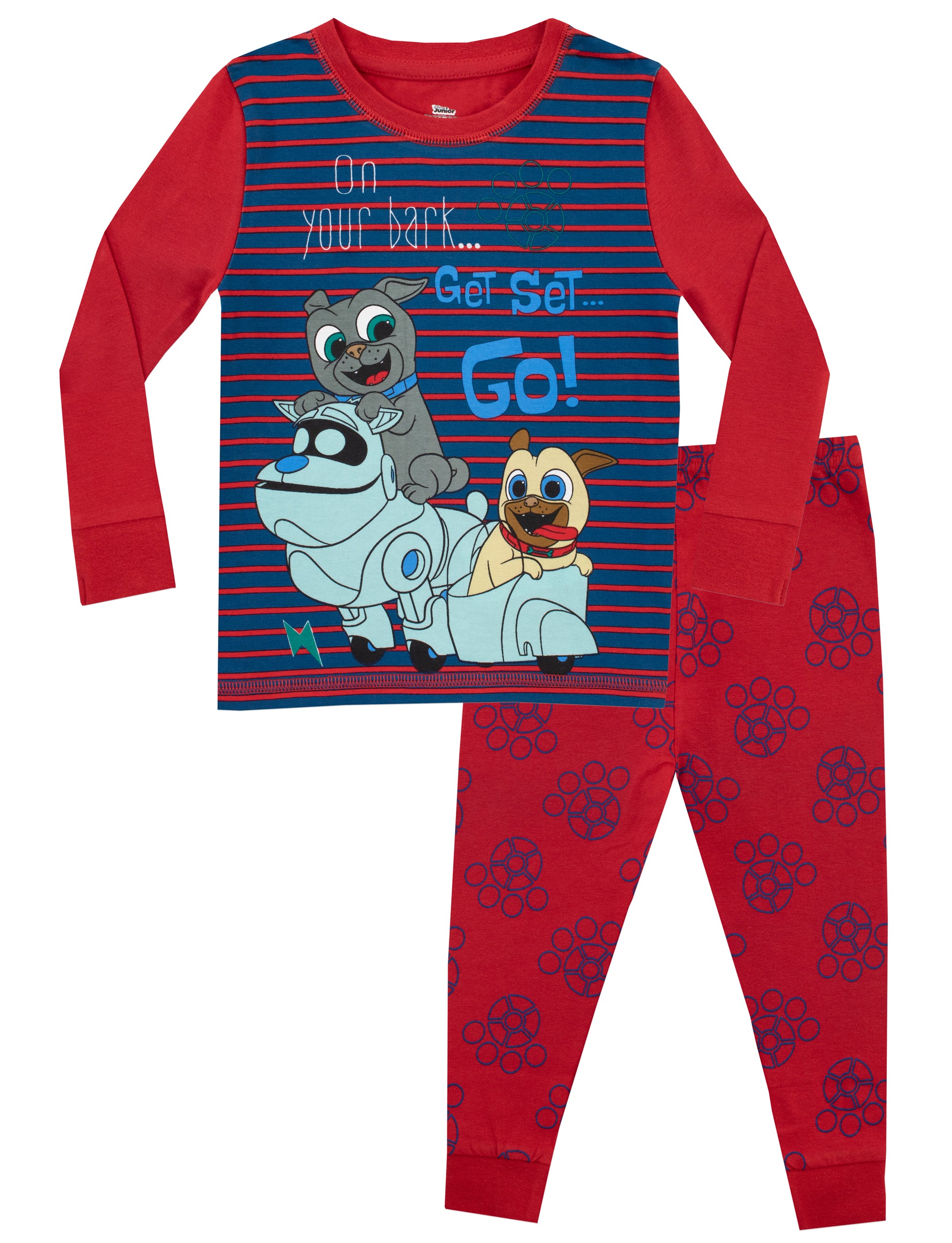 Buy Puppy Dog Pals Pajamas Kids Character Official Merchandise