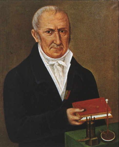 Painting of Alessandro Volta