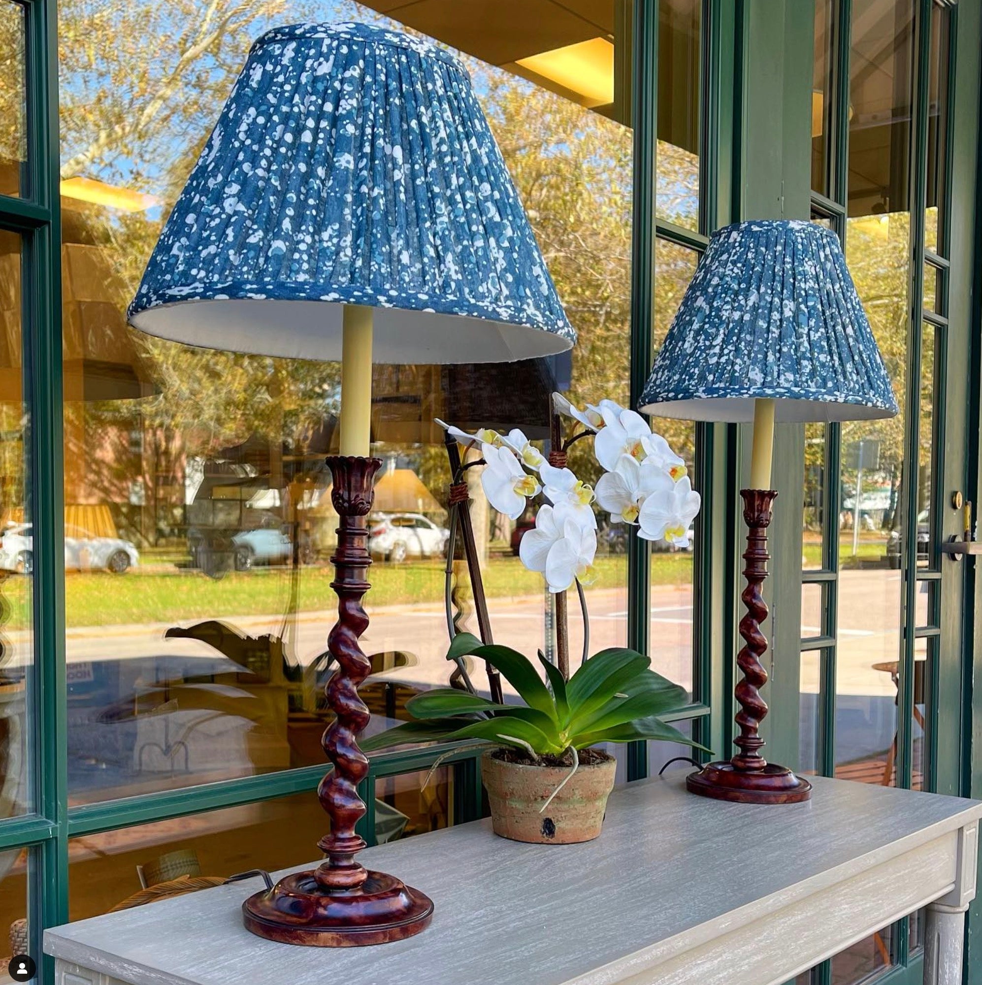 Patterned Lamp Shades
