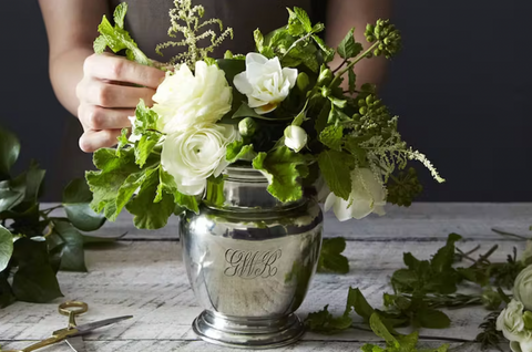 Photo of Match Pewter Flower Vase