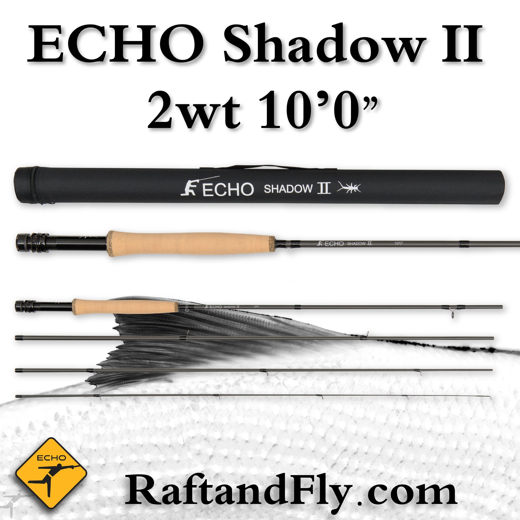ECHO Shadow X 3wt 10'0 – Raft & Fly Shop