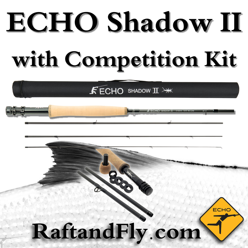 Echo Shadow II 3wt 10'0 with Competition Kit Included $289