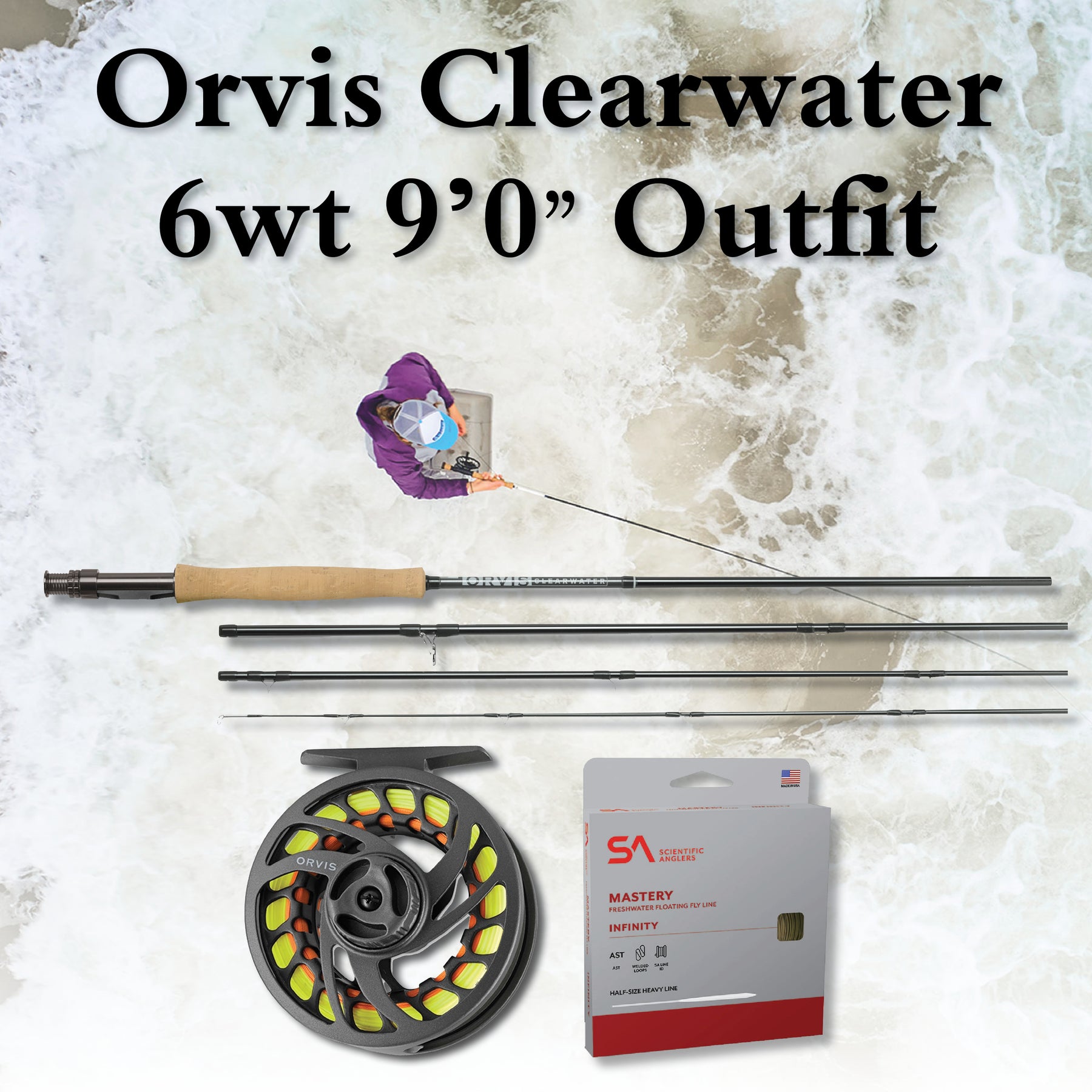 Orvis Clearwater 5wt 9'0 Outfit – Raft & Fly Shop