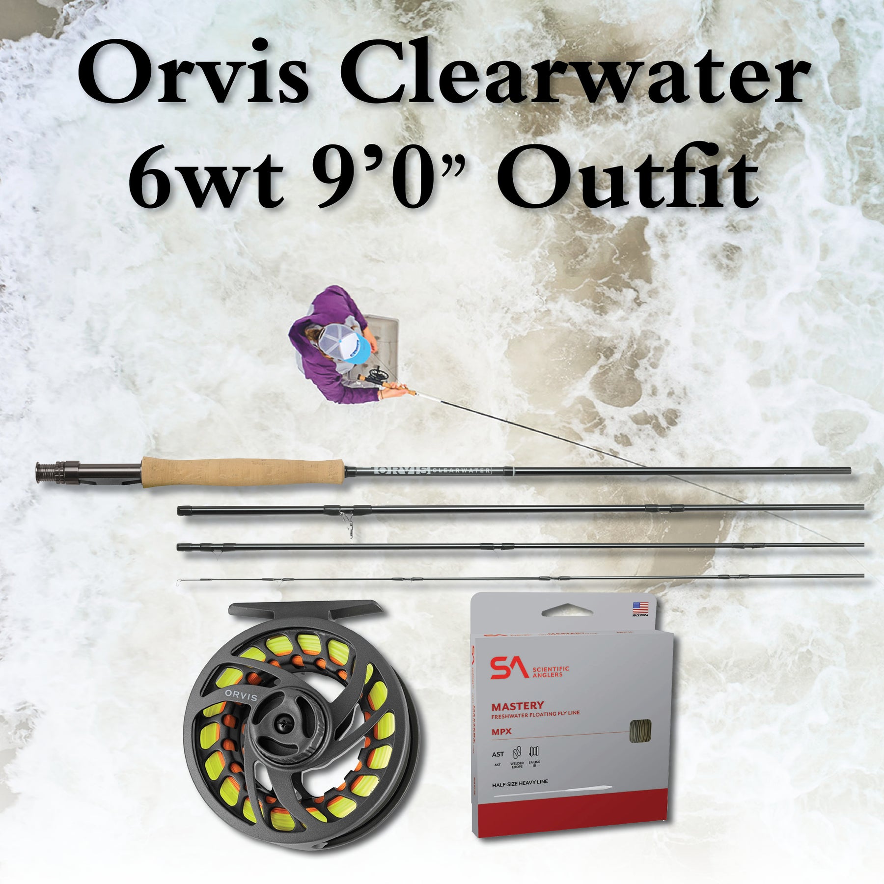 Orvis Clearwater Spey Double Handed Fly Rods