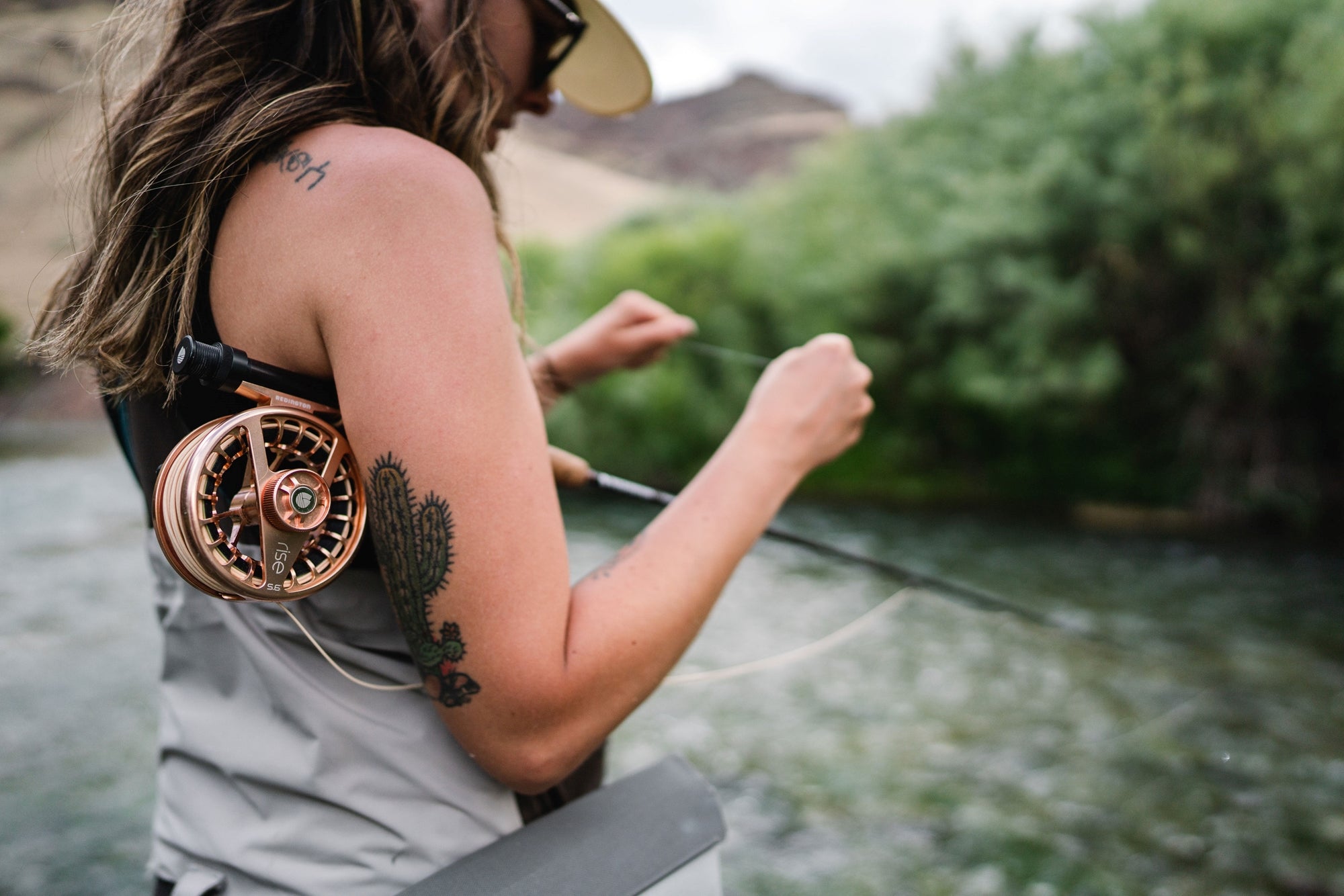 Redington Rise 7/8 Fly Reel - Amber