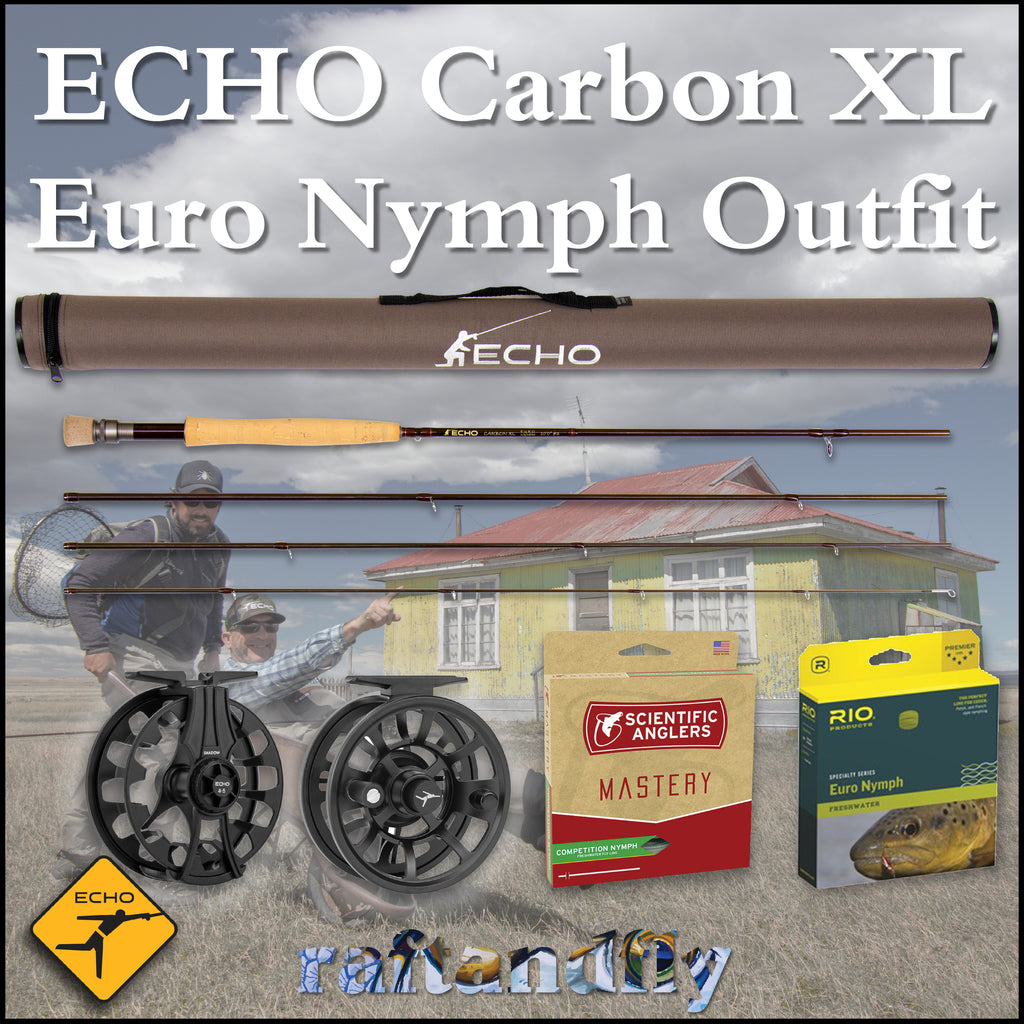 ECHO CARBON XL-- EURO NYMPH FLY ROD - Total Outfitters