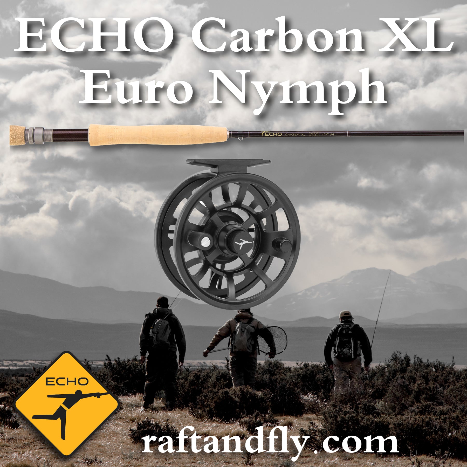 Echo Carbon XL Euro Nymph Fly Rod 3 / 10