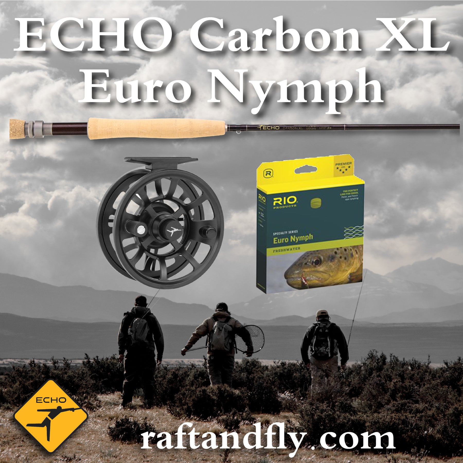 ECHO Carbon XL Euro Nymph 4wt 10'0 – Raft & Fly Shop