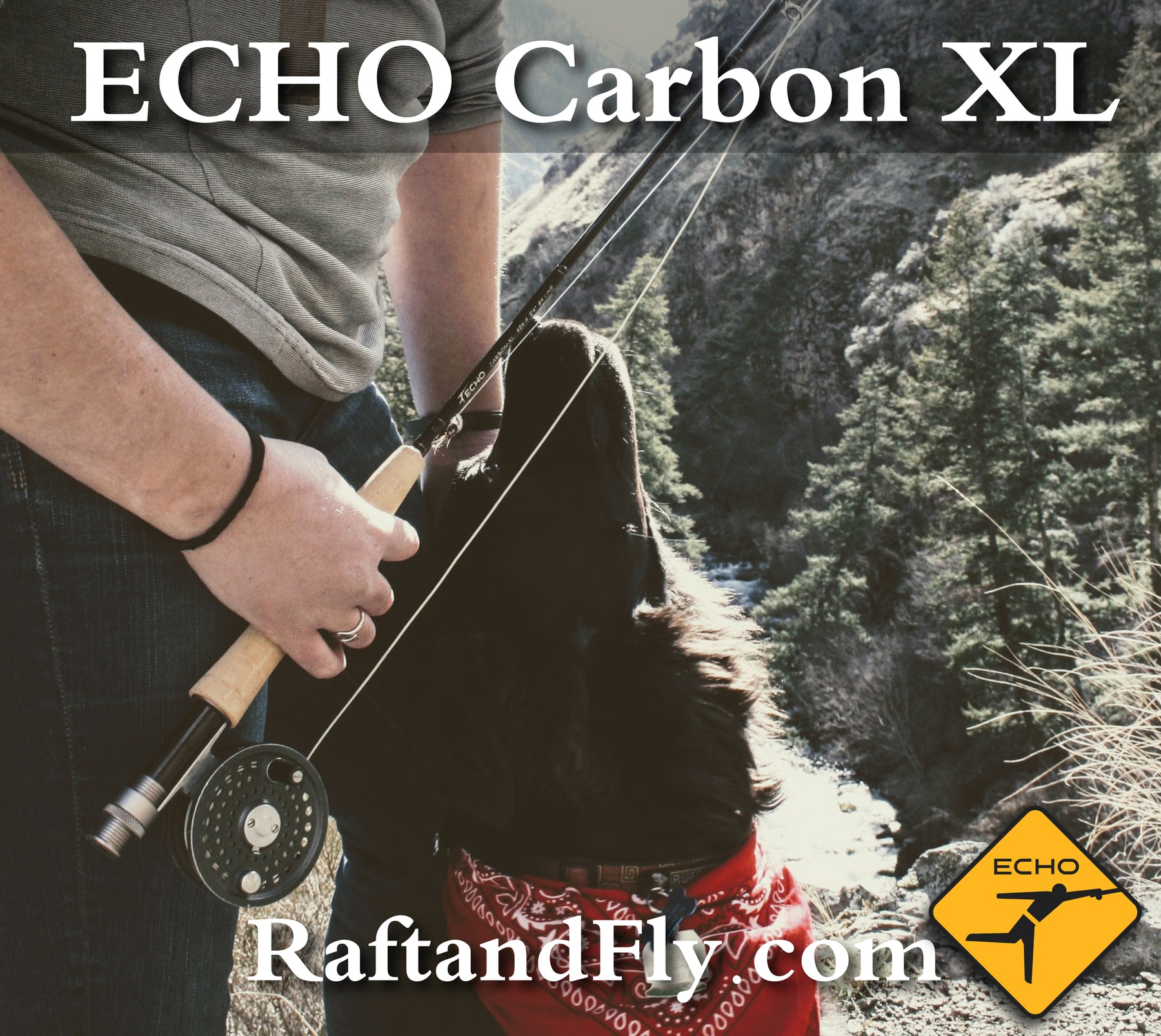 Echo Carbon XL Euro Nymph Fly Rod, Fly Fishing