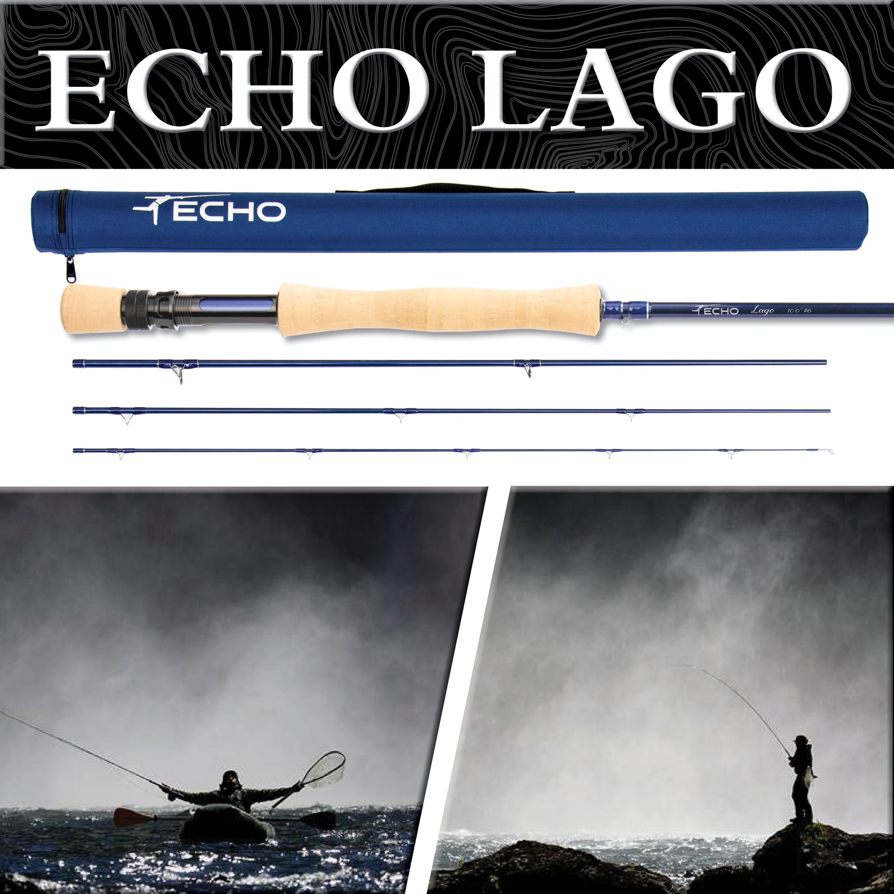 Echo Lift Fly Rod Kit 5wt 9