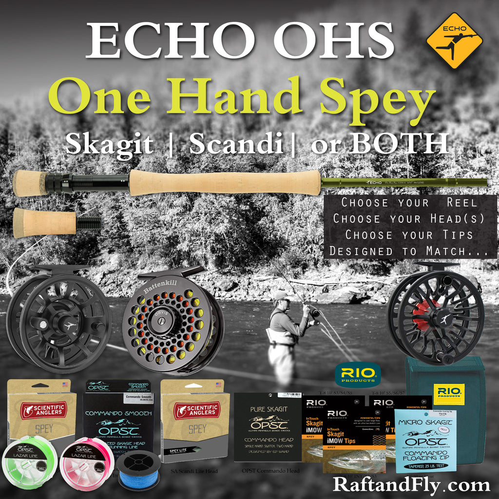 Echo OHS 6wt 10'4 One Hand Spey Fly Rod – Raft & Fly Shop