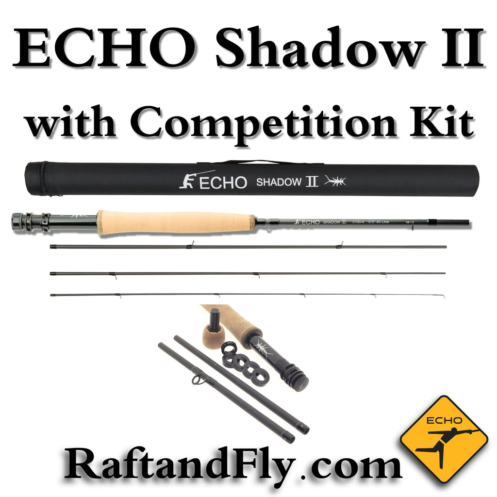 Echo Shadow II 4wt 10'6 with Competition Kit Included $289