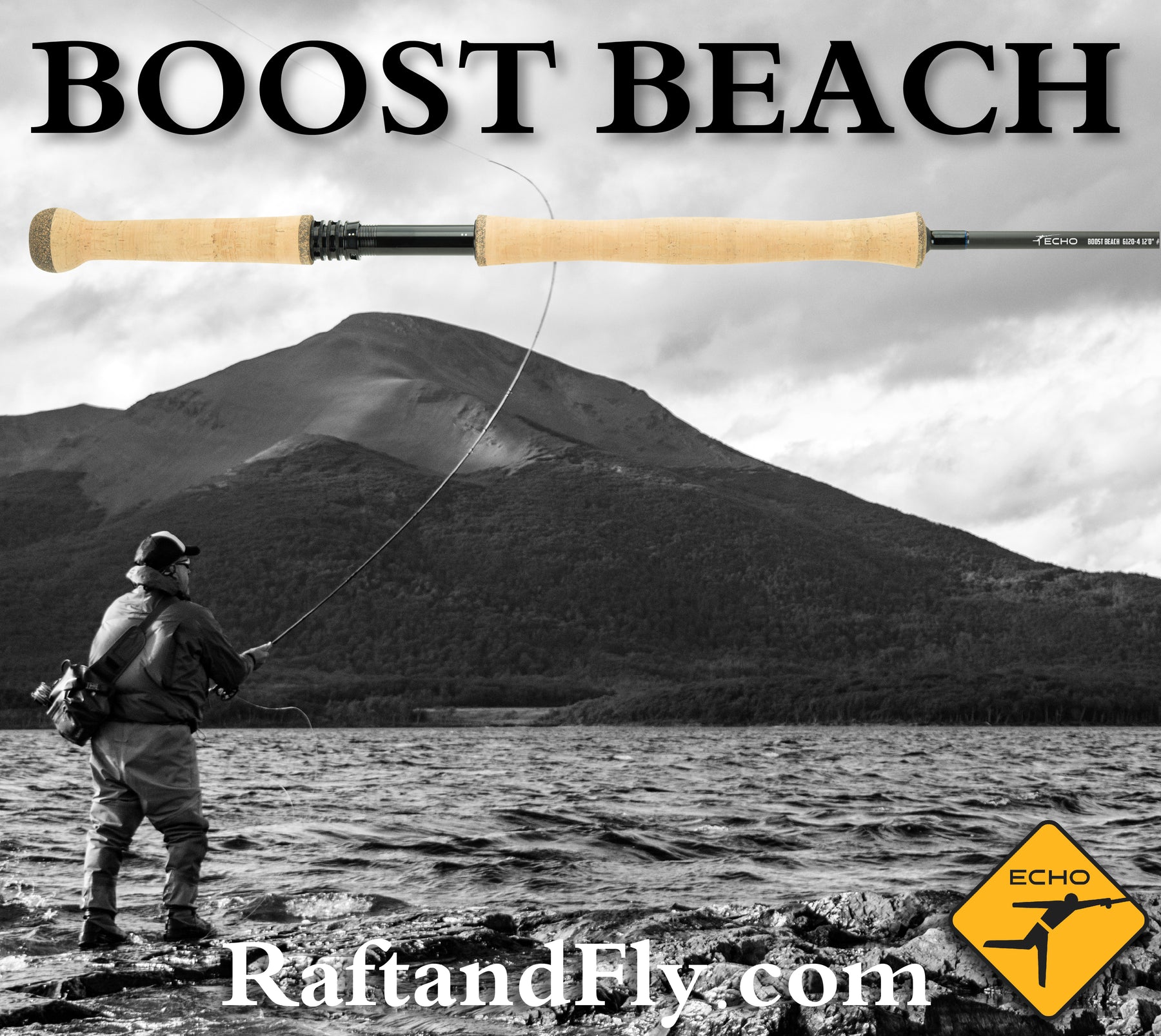 Echo Boost Beach 6wt 12'0 Fly Rod – Raft & Fly Shop
