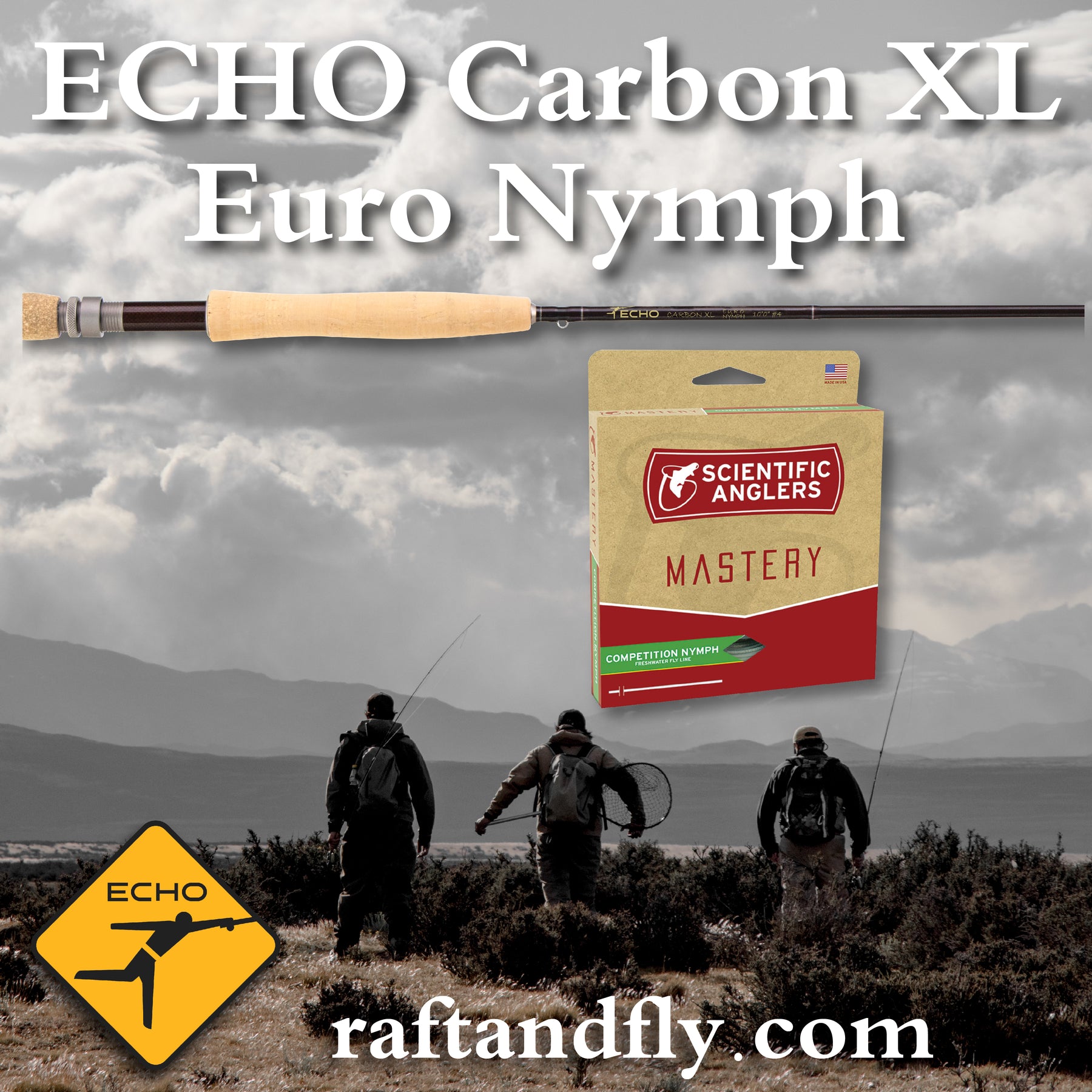 ECHO Carbon XL Euro Nymph 4wt 10'0 – Raft & Fly Shop