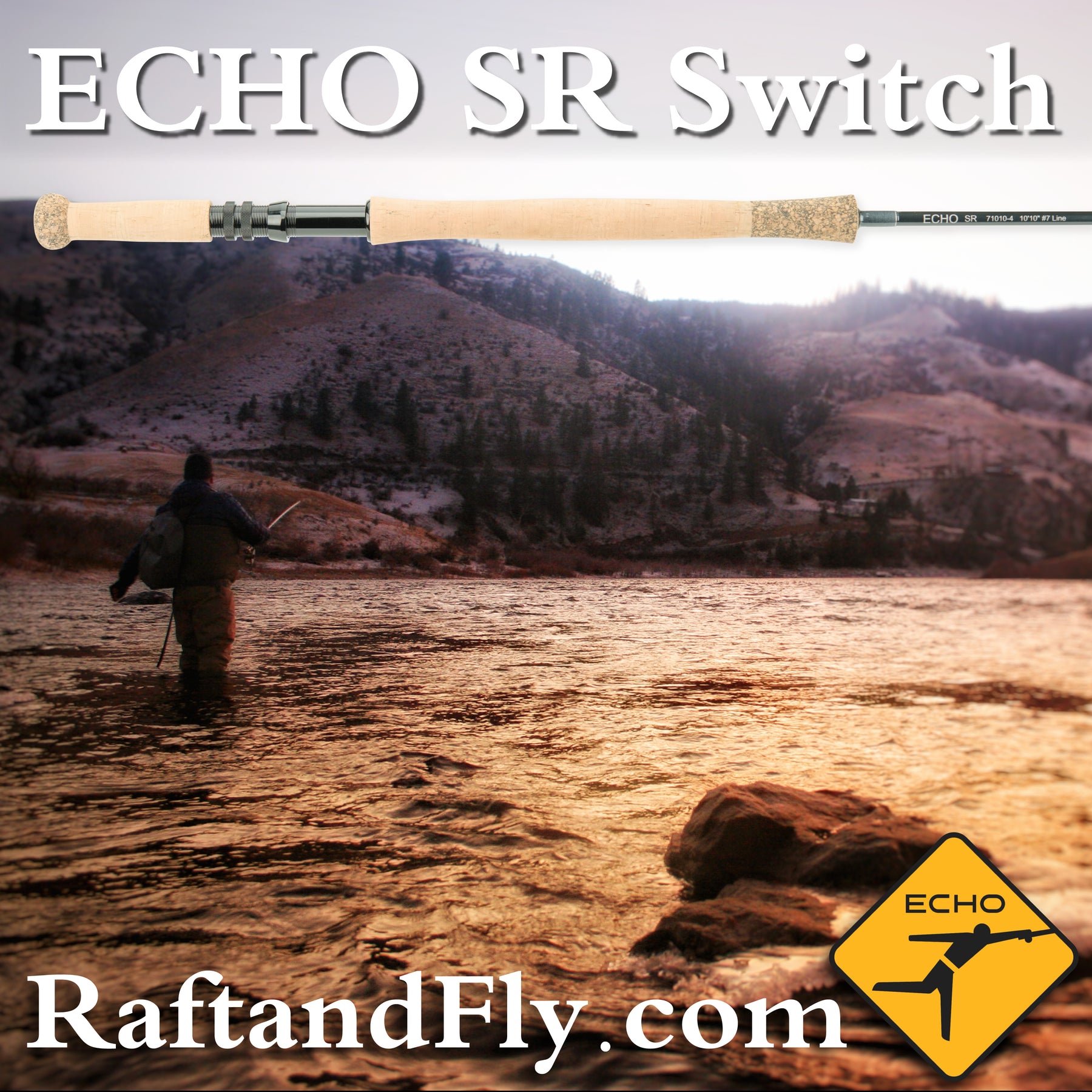 Echo SR 6wt Switch Rod – Raft & Fly Shop