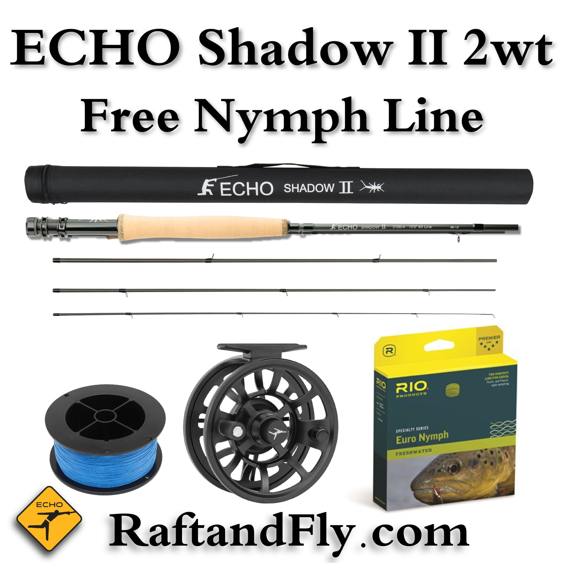 Echo Shadow Click 2/3wt Reel – Raft & Fly Shop