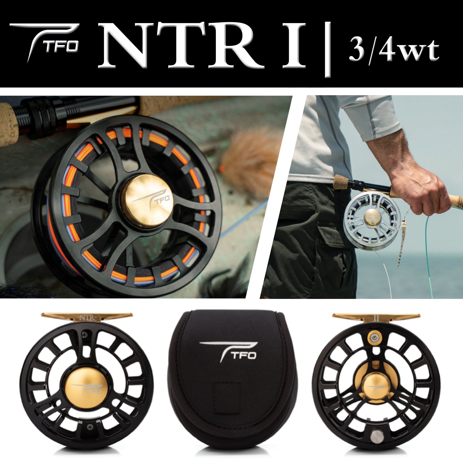 Redington Zero 4/5 Fly Reel Black – Raft & Fly Shop