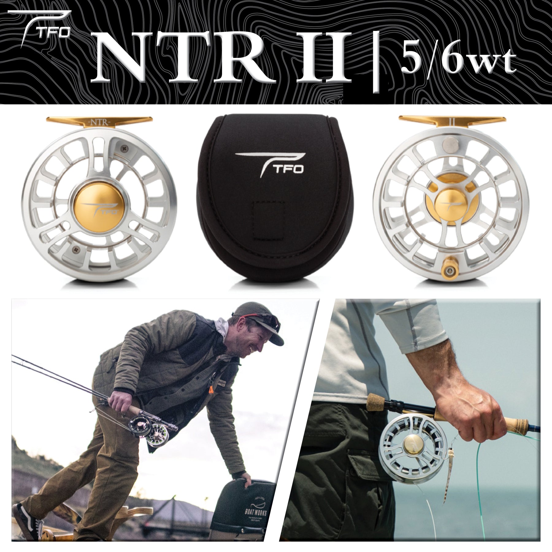 TFO NXT Black Label Fly Fishing Reels - Free AU Express @ Otto's TW