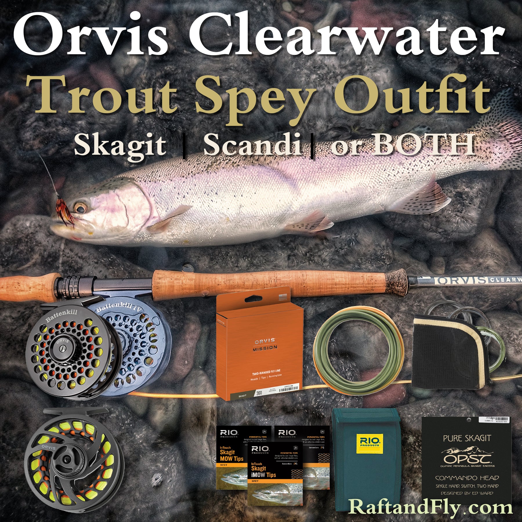 Orvis Clearwater 3wt 10'0 Nymph Outfit – Raft & Fly Shop