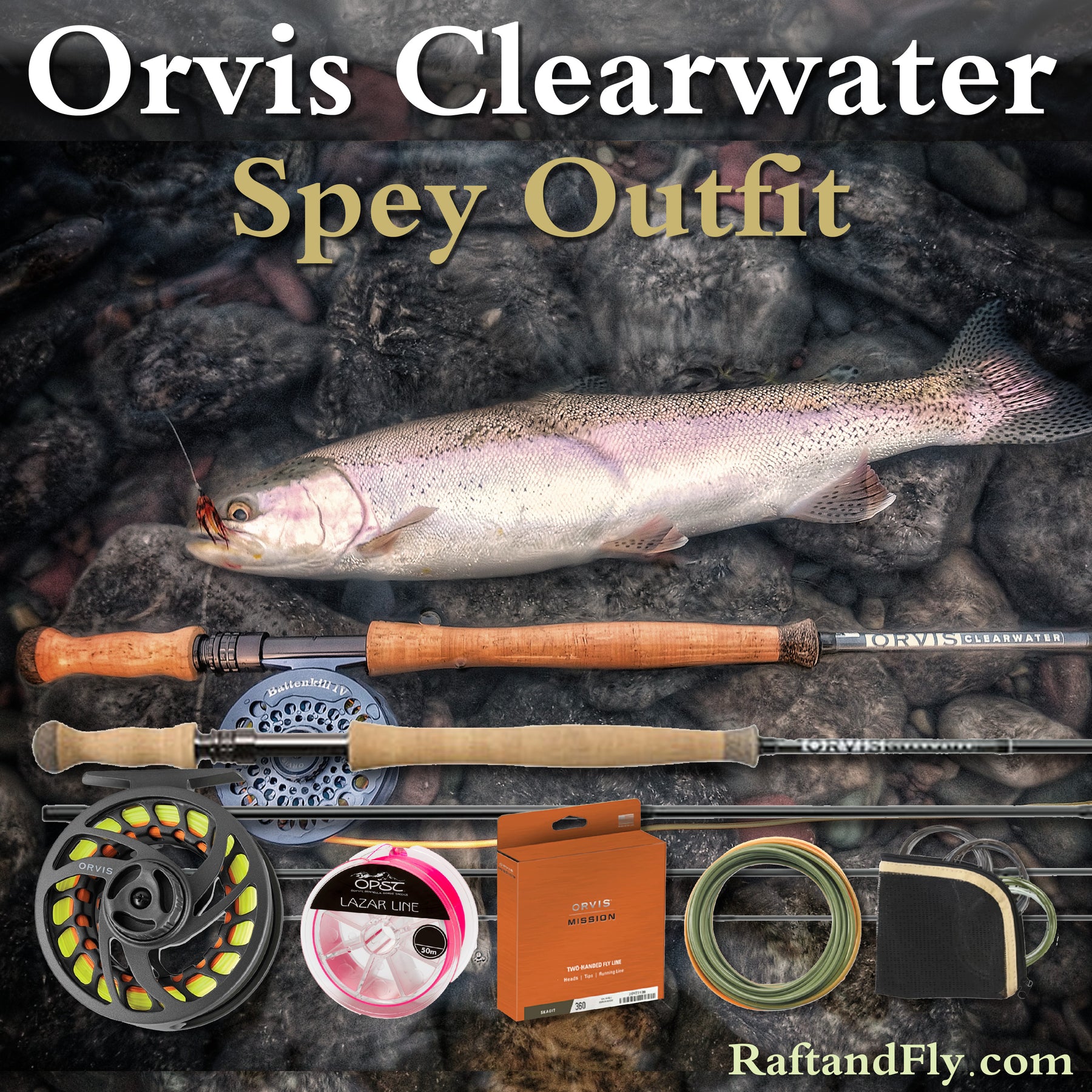 Orvis Clearwater 4wt 11'4 Trout Spey – Raft & Fly Shop