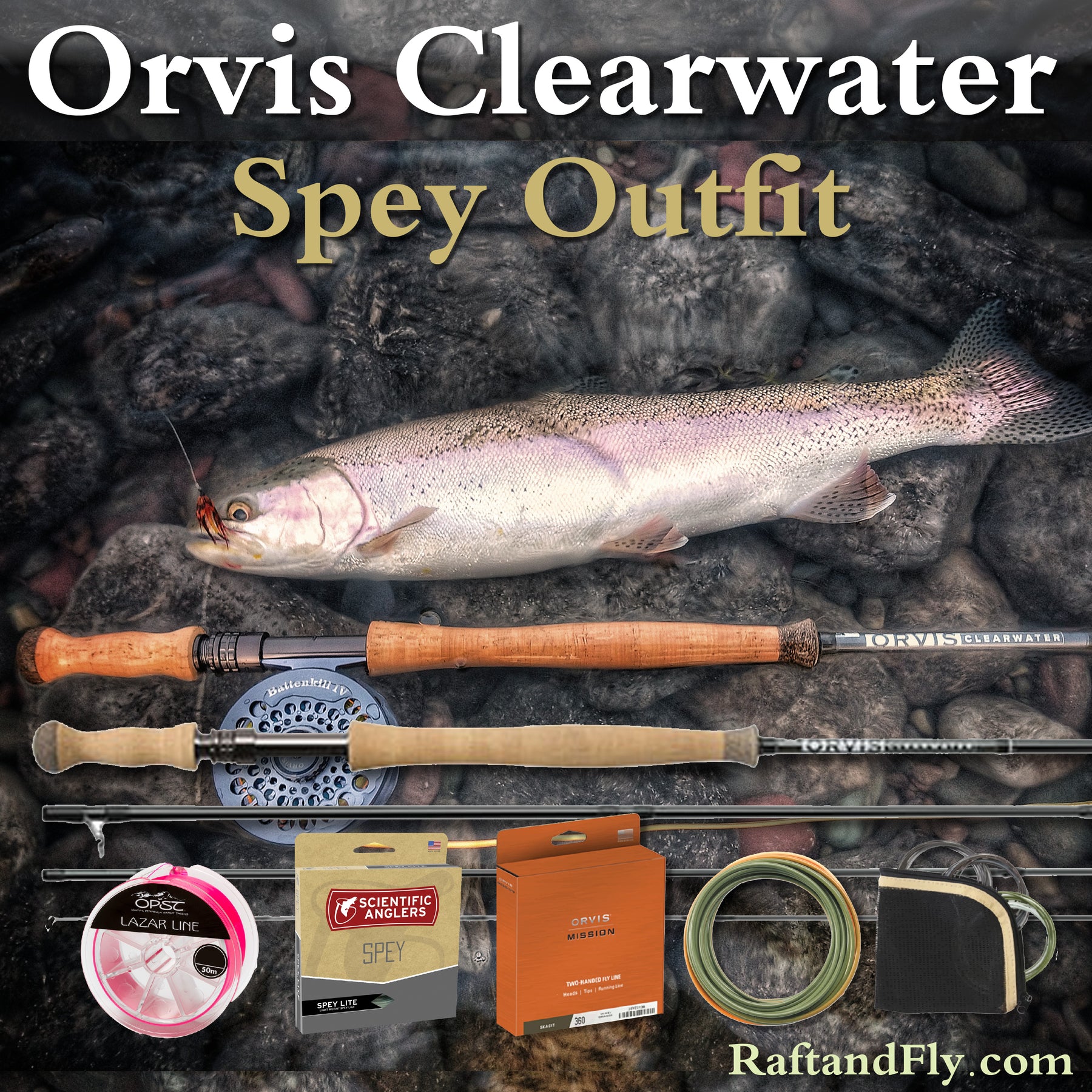 Orvis Mission Two-Handed, 3-Weight 11'4 Trout Spey – Raft & Fly Shop