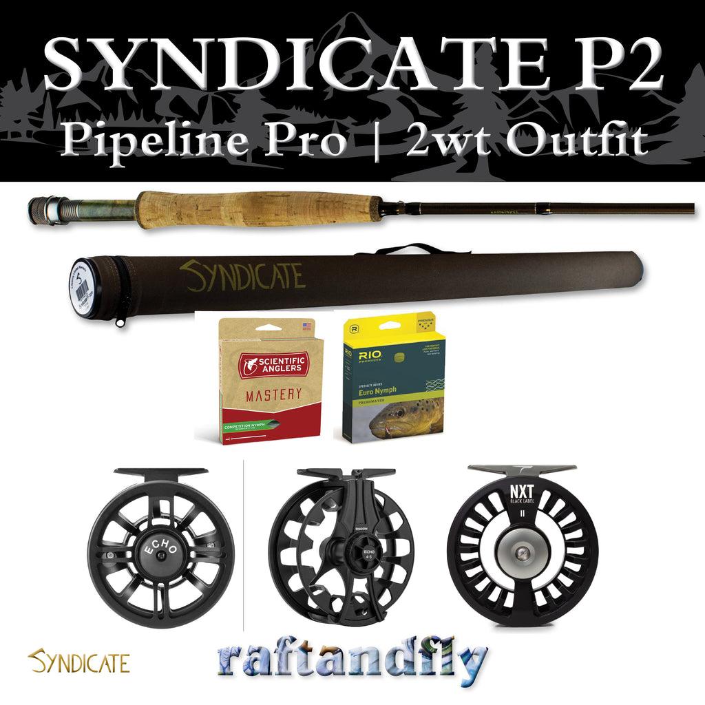 Matte Black 10', 2wt, 4pc Nymph Fly Rod Blank