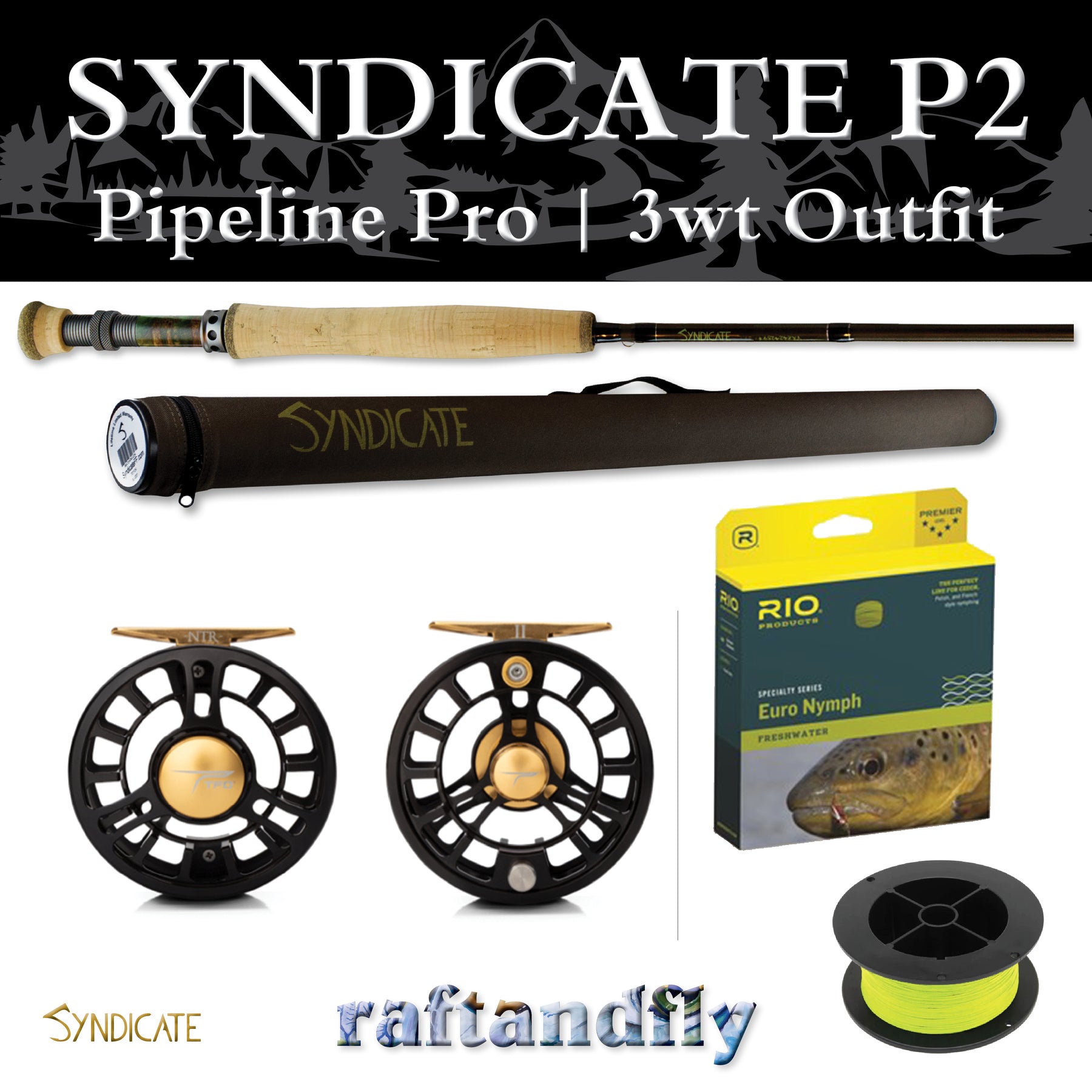 Syndicate 10 ft. 2 Weight Pipeline Pro Fly Rod – Dakota Angler