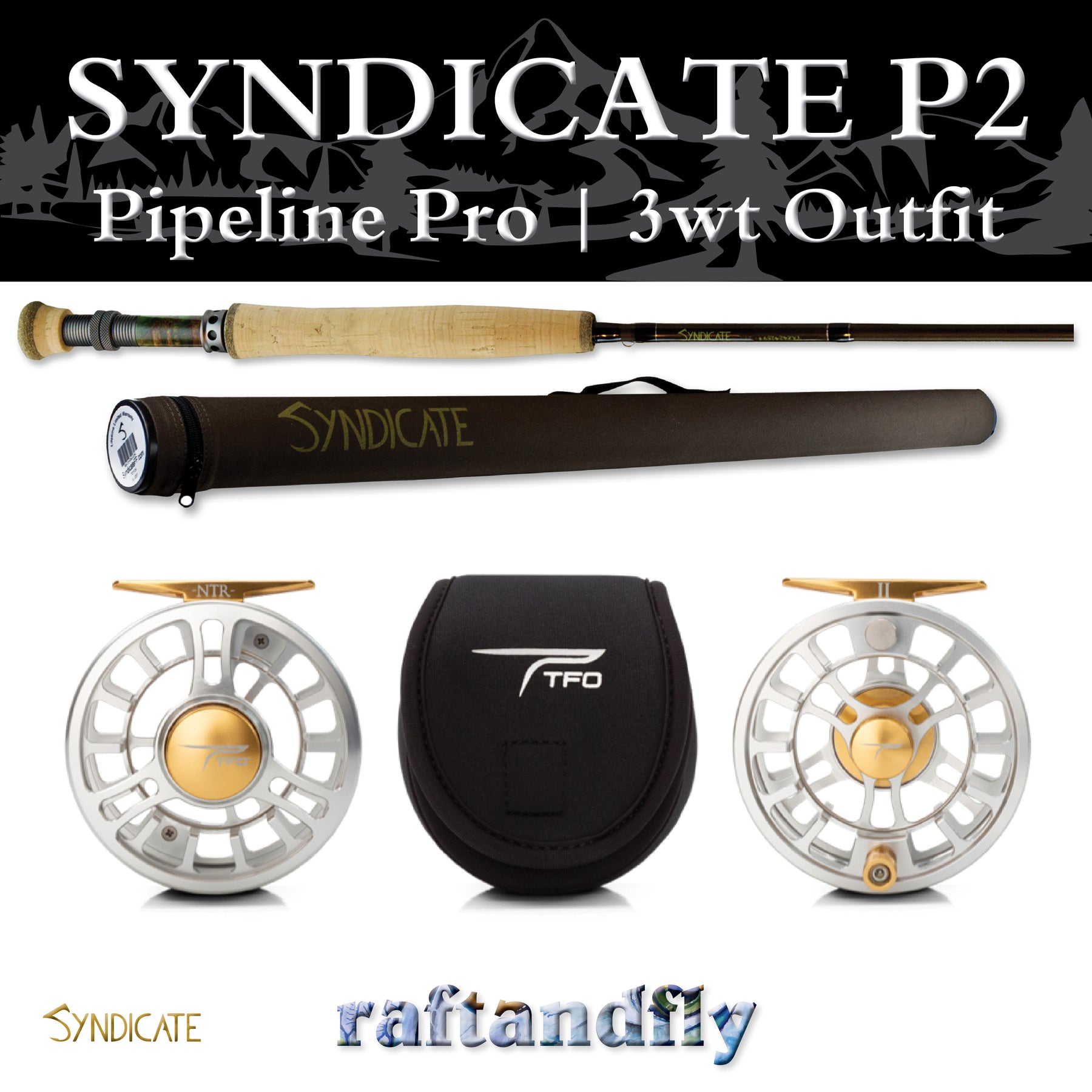 Syndicate Reaver 10'2wt  High-Performance Fly Fishing Rod