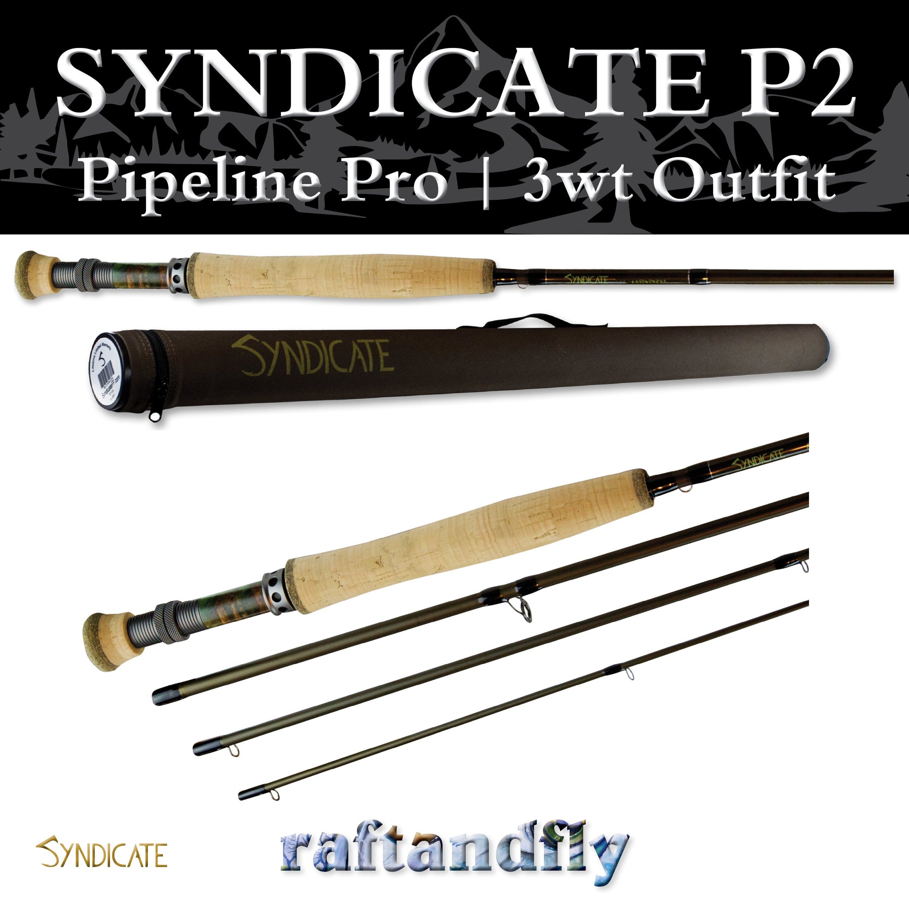 Syndicate 10 ft. 2 Weight Pipeline Pro Fly Rod – Dakota Angler