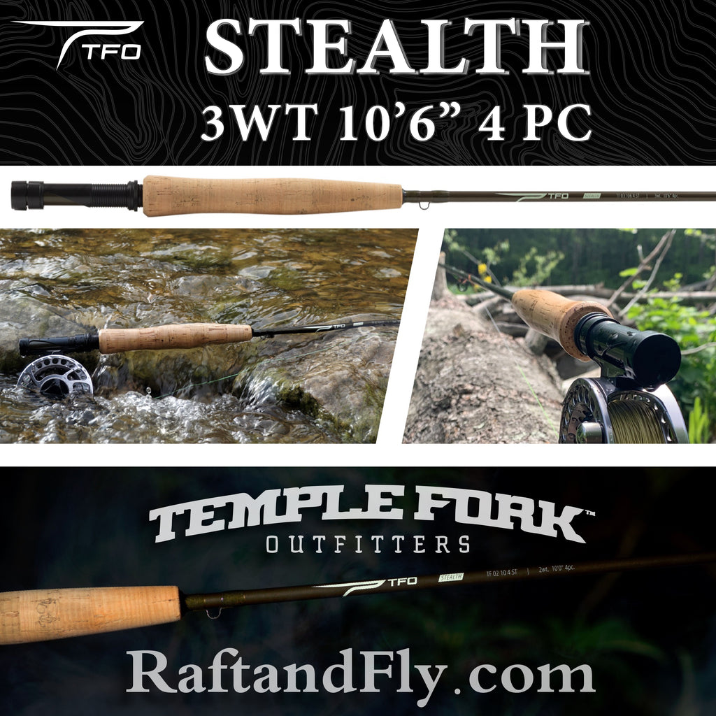 TFO Drift 3wt Switch Convertible Fly Rod Trout Spey Nymph Single Hand –  Raft & Fly Shop