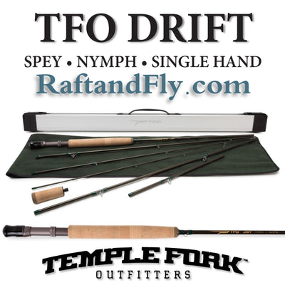 TFO Drift 3wt Switch Convertible Fly Rod Trout Spey Nymph Single