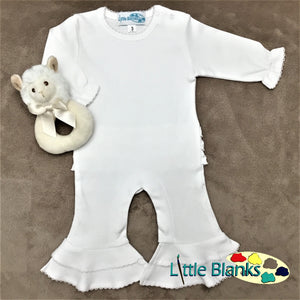 blank baby rompers