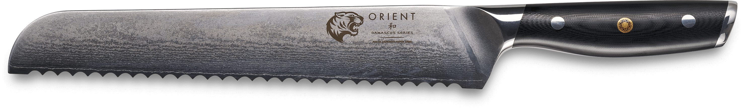 damascus bread knife