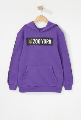 purple zoo york hoodie