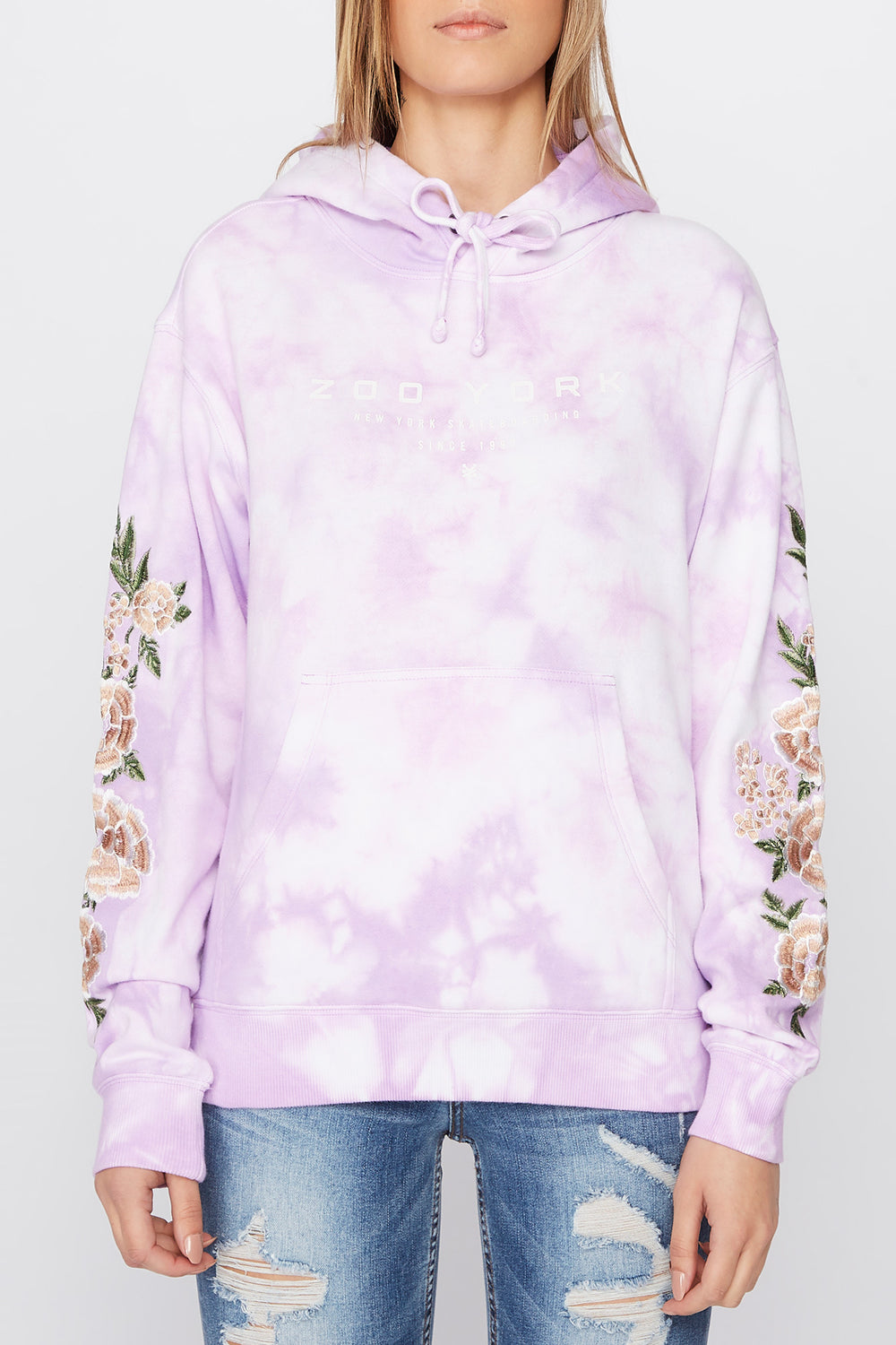 zoo york pink hoodie