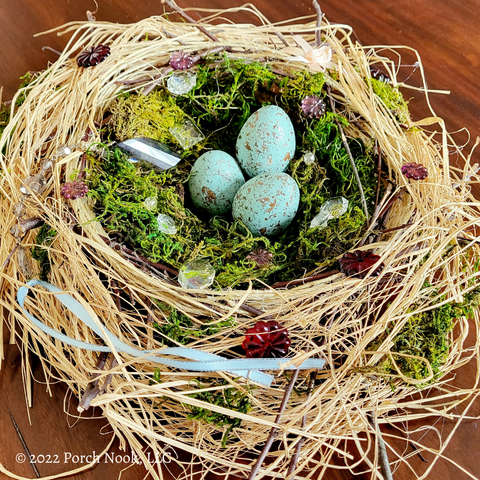 Porch Nook | How To Make a Magpie Nest