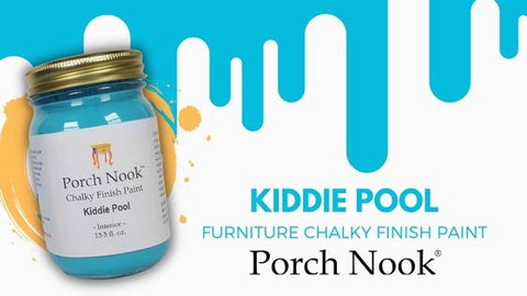 Porch Nook "Kiddie Pool" Furniture Chalky Finish Paint
