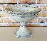 Metal Bowl with Porch Nook's "Ol' Faithful" Chalky Finish Paint