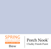 "Dew" chalky finish paint by Porch Nook