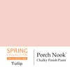 "Tulip" chalky finish paint by Porch Nook