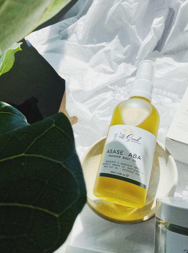 Natural Body Oil | Asase Aba Body Oil – Wild Seed Botanicals