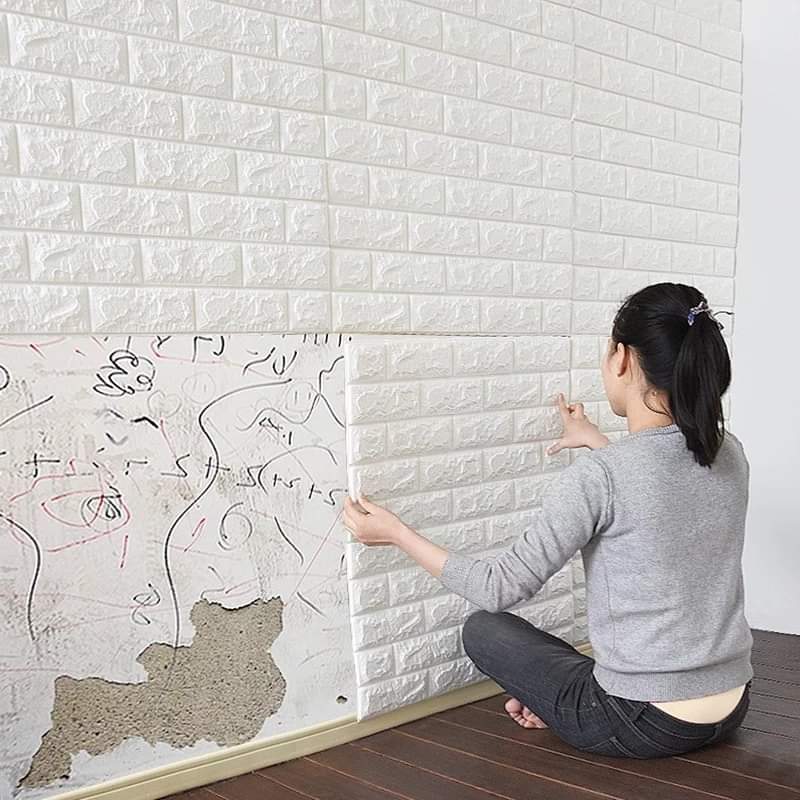 70x77cm DIY 3D  Wall Stickers PE Foam  Safty Home Decor 