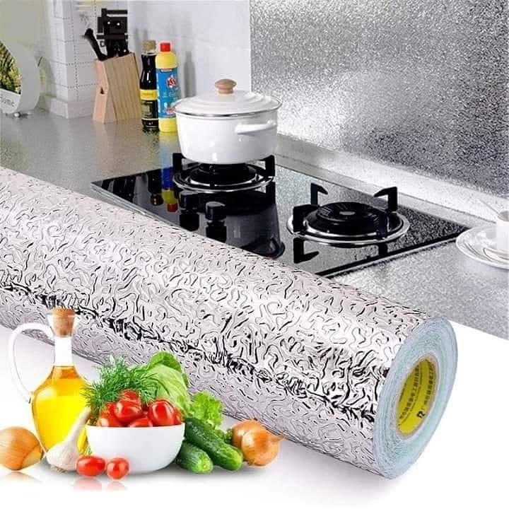 Copy of Kitchen Oil Proof Waterproof Sticker Aluminum Foil Kitchen Sto –  ShopnHob - Home Decor Store In Pakistan